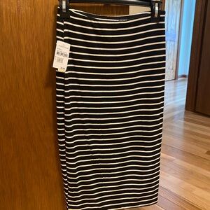 Painted Threads striped skirt